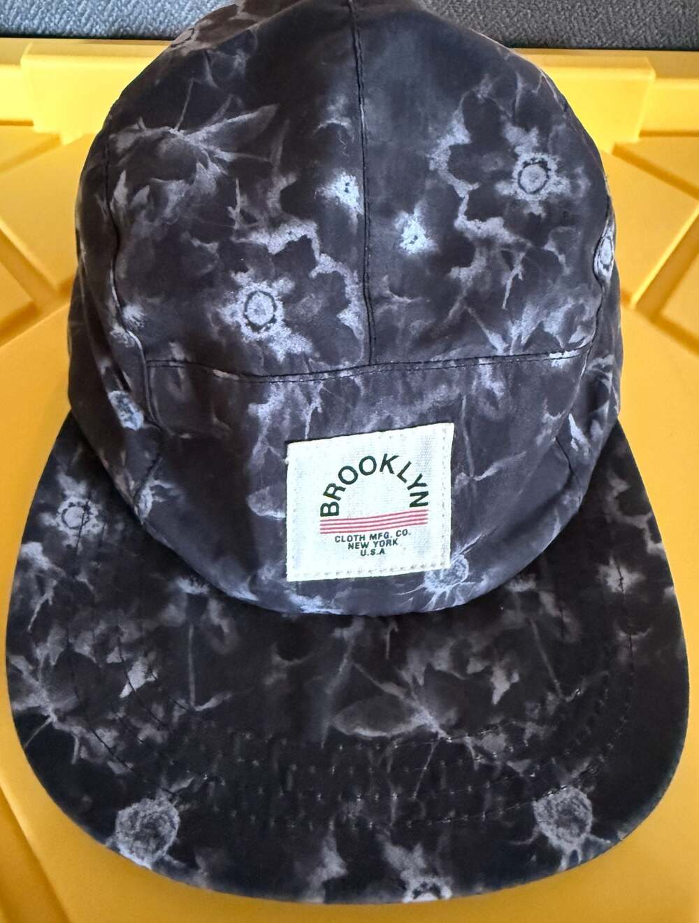 Brooklyn Cloth MFG Co. New York Tie Dye Floral 5 Panel Cap Hat